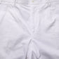 White Cotton Tapered Leg Dress Trouser Pants