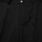 Black Wool Straight Men Dress Trouser Pants