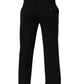 Black Wool Straight Men Dress Trouser Pants