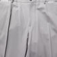 Gray Wool Tapered Men Dress Trouser Pants