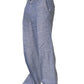 Light Blue Linen Straight Dress Trouser Pants
