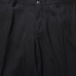 Black Wool Tapered Leg Dress Trouser Pants