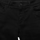 Black Cotton Stretch Skinny Men Denim Jeans