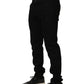Black Cotton Stretch Skinny Men Denim Jeans