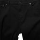 Black Cotton Stretch Skinny Men Denim Jeans