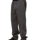 Dark Gray MidWaist Straight Men Trouser Pants