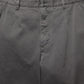 Dark Gray MidWaist Straight Men Trouser Pants