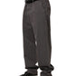 Dark Gray MidWaist Straight Men Trouser Pants