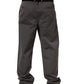 Dark Gray MidWaist Straight Men Trouser Pants