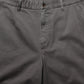 Dark Gray MidWaist Straight Men Trouser Pants