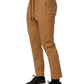 Brown MidWaist Skinny Jogger Sweatpants Pants