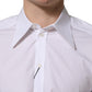 White MARTINI Long Sleeves Men Dress Shirt