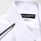 White MARTINI Long Sleeves Men Dress Shirt