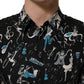 Black Jazz Club Cotton GOLD Fit Dress Shirt