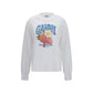White Cotton Long Sleeve T-Shirt