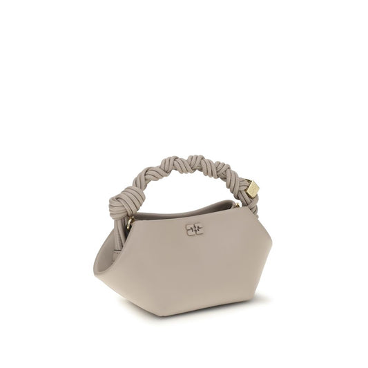 Gray Recycled Leather Handbag