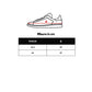 Bordeaux Leather Low Top Sneakers