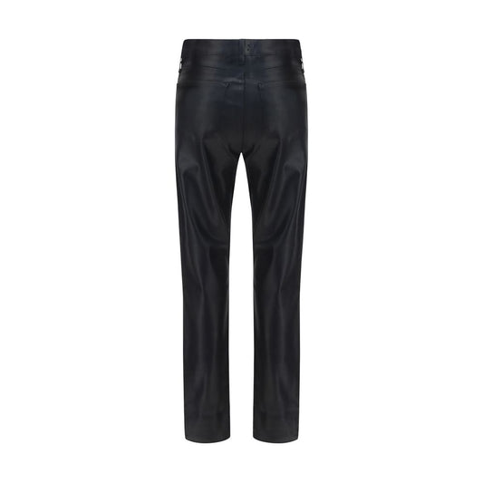 Black Leather Pants
