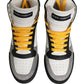 Multicolor Leather High Top Sneakers Shoes