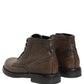 Brown Perugino Leather Men Ankle Boots Shoes