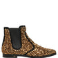 Gold Embellished Chelsea Ankle Boots Shoes