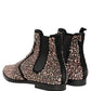 Silver Embellished Chelsea Ankle Boots Shoes
