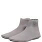 Gray Stretch Mesh Men Ankle Boots Shoes