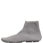 Gray Stretch Mesh Men Ankle Boots Shoes