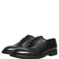 Black Leather Men Oxford Dress Formal Shoes