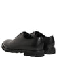 Black Leather Men Oxford Dress Formal Shoes