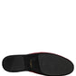 Red Suede Slides Flat Slipper Men Shoes