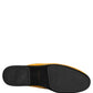Yellow Suede Slides Flat Slipper Men Shoes