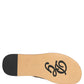 Brown Leather Slides Sandals Flats Men Shoes