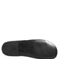 Black Fabric Woven Slides Sandals Flats Shoes