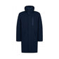 Blue Polyester Coat