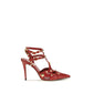Multicolor Goatskin High Heel Pumps