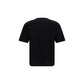 Black Cotton T-Shirt