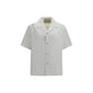 White Cotton Shortsleeve Shirt
