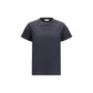 Black Cotton T-Shirt