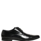 Black Leather Derby Dress Men Formal Shoes