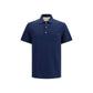Blue Cotton Polo Shirt