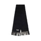 Black Wool Oves Aries Scarf