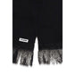 Black Wool Oves Aries Scarf