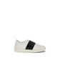 White Calf Leather Bos Taurus Low Top Sneakers