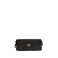 Black Recycled Polyamide Clutch Bag