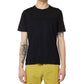 Black Cotton T-Shirt