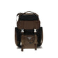 Brown Recycled Polyamide Backpack