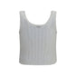 White Linen Tank Tops