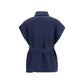 Blue Cotton Coat