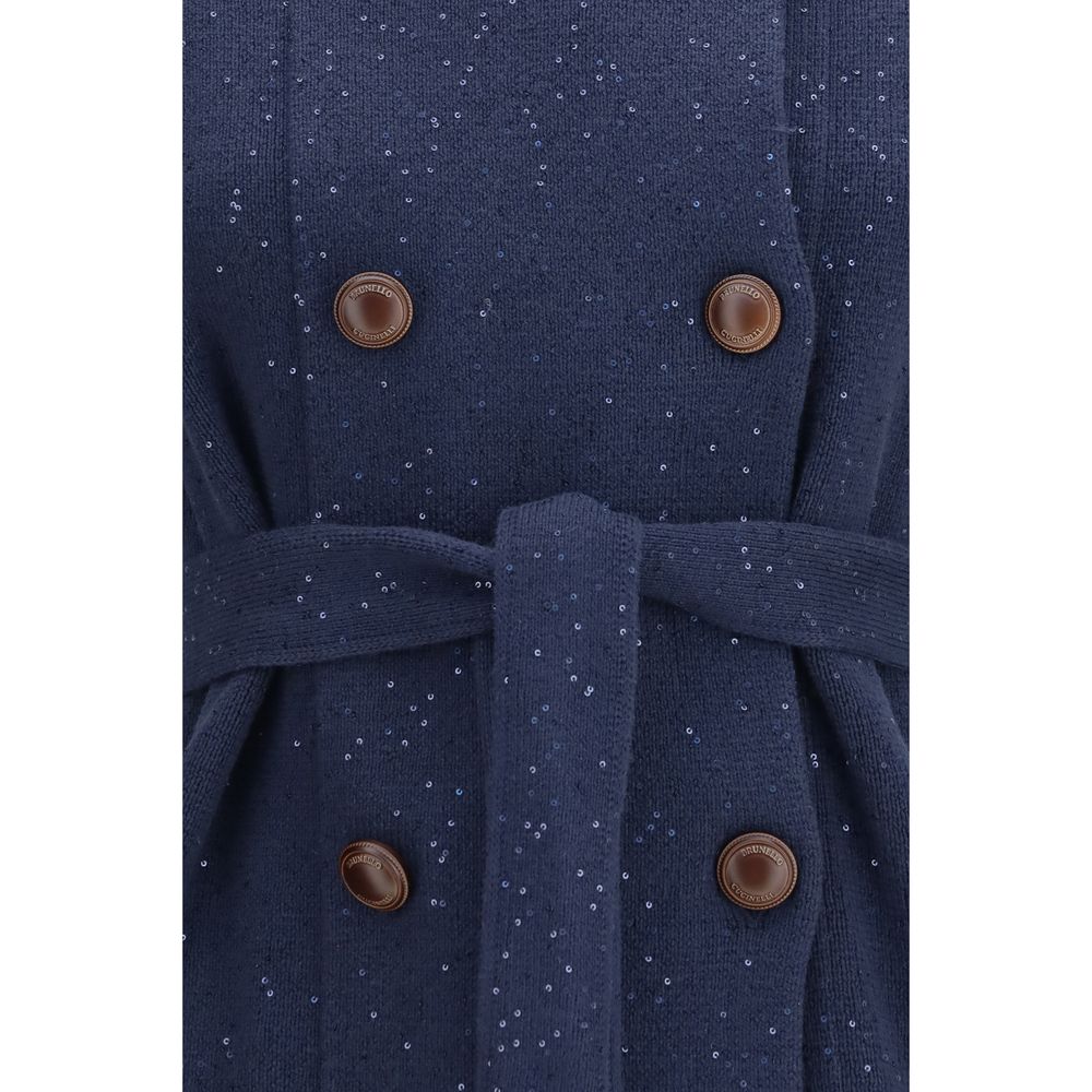 Blue Cotton Coat